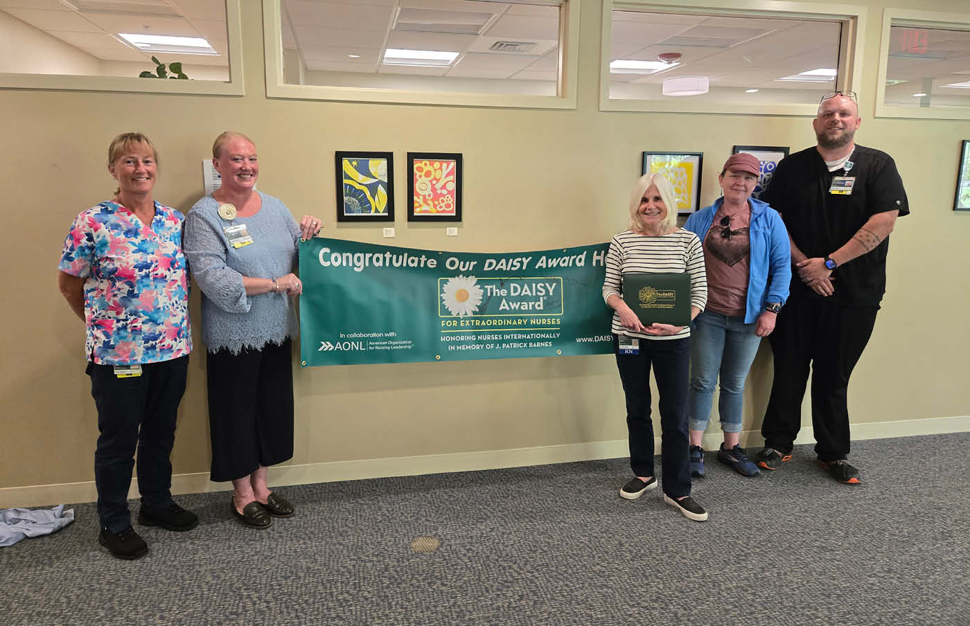 Occupational Health Nurse Honored with DAISY Award for